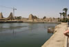 Het heilige meer van de grootste tempel van Luxor